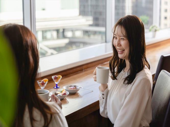 【朝食ビュッフェ】約40種類のメニューで、いつ来ても・誰と来ても、自由に楽しめる食事時間を。