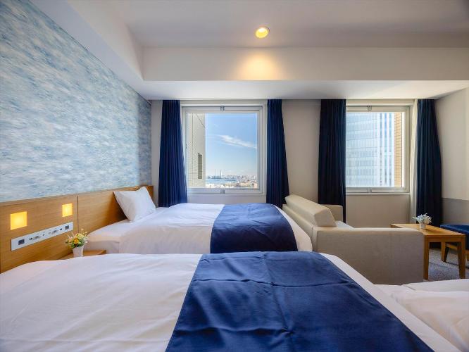 【ファミリールーム】グループ旅に最適！最大4名までご宿泊いただけます。