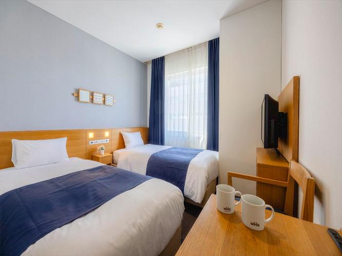 【カジュアルツイン】16平米・シングル×2台