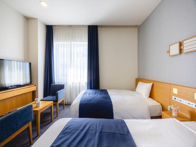 【スーペリアツイン】高層階ならではの静かな空間で、旅の疲れを癒してください。