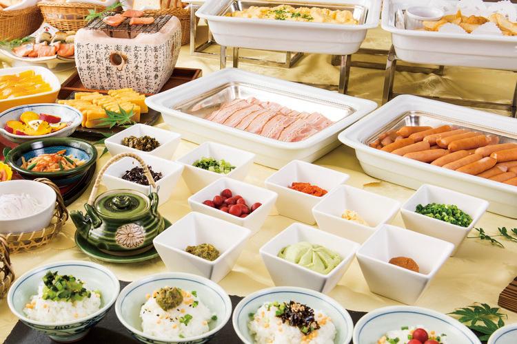 ■全40品目以上の和洋食ビュッフェを取り揃えております。