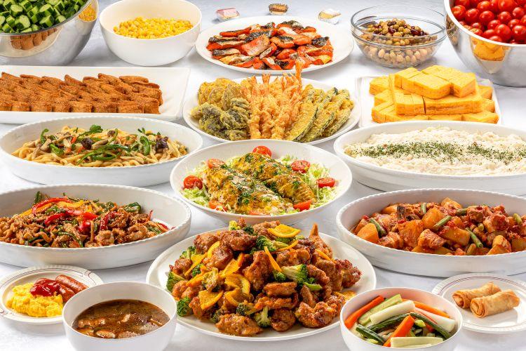 【朝食ビュッフェ】 1F　TFSリゾートガーデンシティ 川沿店：朝食ブッフェ　和洋60種類の朝食ビュッフェ