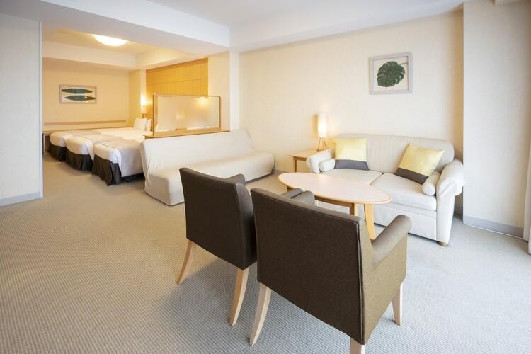 【エミオンタワー】カジュアル5（常設ベッド3台）