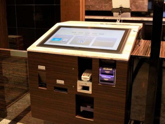 自動チェックイン機で、スピーディーにチェックイン