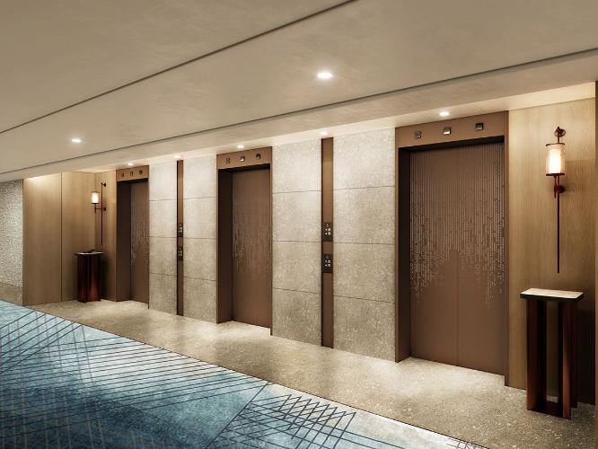 Guest Corridor - EV Hall　※image