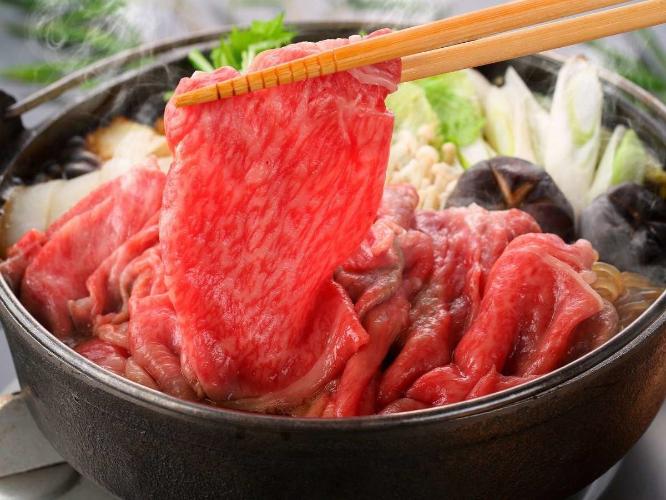 すき焼き会席hana一例