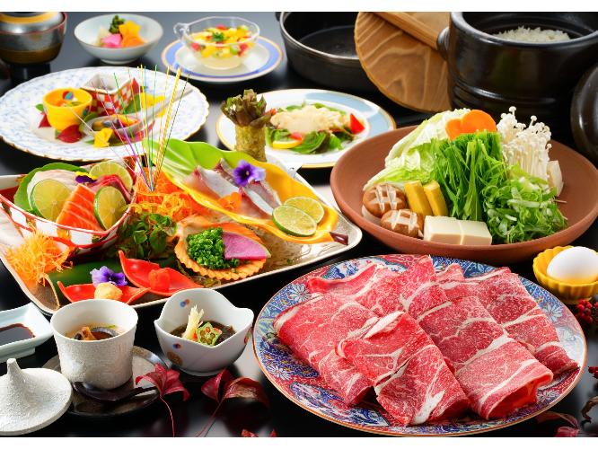 すき焼き会席hana一例