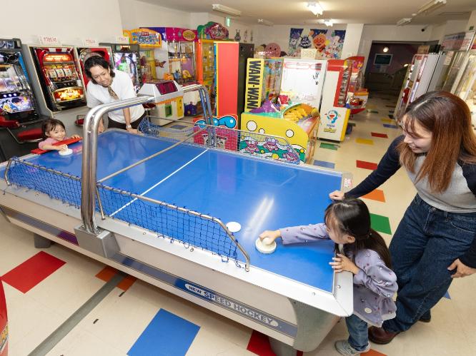 「ゲームコーナー」子どもも大人も楽しめる！