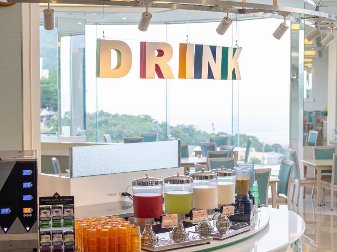 【朝食マルスコイバイキング　ドリンクコーナー】朝からおいしくカラダにやさしいスムージー