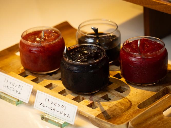 【朝食マルスコイバイキング】ジャムの種類もたくさんご用意♪（イメージ）